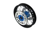 Rear Wheel - CNC hub blue w/ disc + sprocket Pit Bike YCF50A