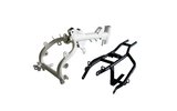 Frame white swingarm mono Pitbike YCF 50cc 2020