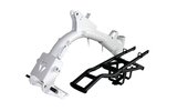 Frame white swingarm mono Pitbike YCF Start 88cc 2020