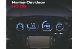 Dashboard 4 instruments Koso HD-06 red / black Harley Davidson Touring 2014 - 17