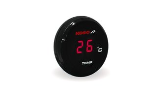 Digitaalinen lämpömittari Koso Coin, punainen
