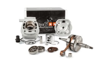 Virityssarja sylinteri + kampiakseli Stage6 BigRacing 77cc Derbi Euro2