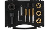 Tap and Die Set for wheel nuts / bolts BGS 12 pcs.