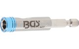 Bit Holder w. quick coupler BGS 6.3 mm (1/4")