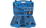 Socket Set wave BGS 6.3 mm (1/4") 10 mm (3/8") 12.5 mm (1/2") drive 218 pcs.