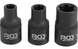 Socket Set BGS RIBE profile M6S, M8S, M12S 3 pcs.