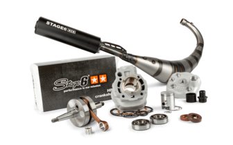 Virityssarja sylinteri + kampiakseli + pakoputkisto Stage6 Sport MK2 50cc AM6