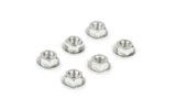 Nuts M6 (x6) silver