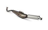 Exhaust Tecno coated aluminium silencer Puch Maxi