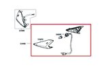Indicator front left Kymco Agility RS 12 inch
