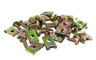 Katteen pidikkeet + ruuvit M5x15 (x20)
