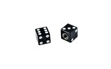 Valve Caps Dice black