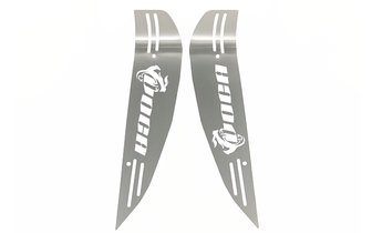 Jalkalevyt Voca Racing ruostumattomasta teräksestä Yamaha Aerox