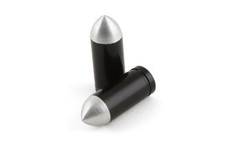 Venttiilikorkit Bullet musta