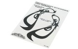 Sticker Sheet 3M "Evil Eyes" 100x120mm black/ white