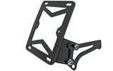 License Plate Holder Piaggio / Peugeot horizontal matte black