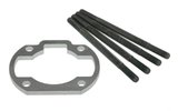 Cylinder Spacer Stage6 R/T 5mm w/ bolts 85mm conrod Minarelli