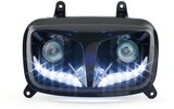Twin Headlight STR8 Eyelight STR8 Yamaha BW's from 2004 black