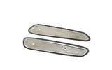 Tank Panel x2 Peugeot 103 SP / MVL chrome