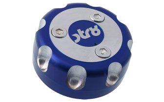 Polttoainekorkki STR8 CNC Yamaha / MBK / Derbi Senda sininen