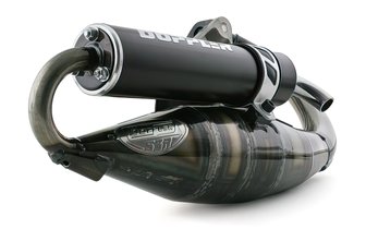 Pakoputkisto Doppler S3R Evolution Minarelli pystysuora musta