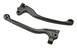 Brake Lever Set AJP drum brake Speedfight / TRK carbon look