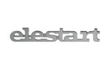 Badge Vespa Elestart chrome