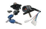 Lock Set Aprilia SR 50 after 2003 Piaggio (carburetor)