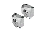Handlebar Brackets d=28.6mm Silver