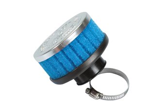 Ilmansuodatin Polini lyhyt suora 37/38mm PHBG/PHBL sininen
