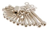 Dress-Up Screw Kit Yamaha BW's NG steel/chrome