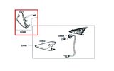 Indicator front right Kymco Agility RS 12 inch