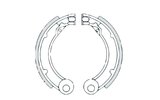 Brake Shoes rear RMS Vespa 125 - 150cc 1951 - 63 (VNB1T-VBB)