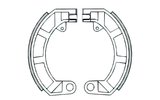 Brake Shoes rear RMS Vespa Primavera 50 - 125cc (V5A2T-V5B1T-VMA2-V9A1)
