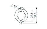 Sprocket Retainer Plate 11 teeth Derbi Euro 2 / Euro 3