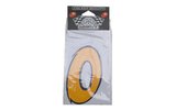 Number Sticker "0" yellow (9cm)