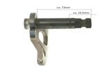 Kickstart Shaft (72mm/24mm) - CPI, Keeway