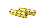 Footpegs knurled gold