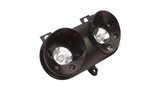 Headlight Mask Double Optic Yamaha BW's NG / MBK Next black