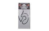 Number Sticker "5" white (9cm)