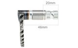 Kickstart Shaft 46mm / 20mm GY6 50cc, 139QMB