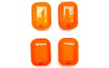 Indicator Lenses Peugeot Trekker / Squab orange