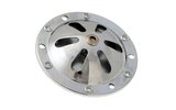 Horn w. battery RMS 72mm 6V AC chrome Vespa 150cc (VL3-VB1)