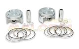 Piston Set (x2) Malossi d=66mm / piston pin=15mm Tmax 500cc