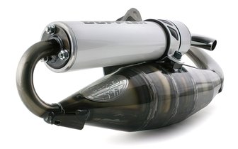 Pakoputkisto Doppler S3R Evolution Minarelli pystysuora valkoinen