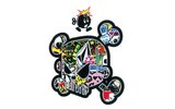 Sticker Skull Sticker Bomb