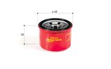 Oil Filter Malossi Yamaha Tmax 500 - 530cc