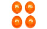Indicator Lens Set orange Peugeot Ludix / TKR / XP6