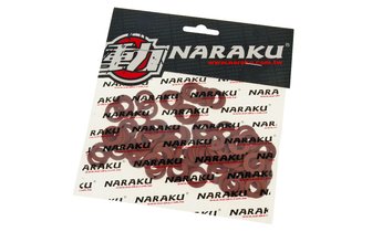 Tiivisteet kuitua Naraku 8x15x1mm 100 kpl.