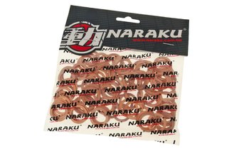 Aluslevyt / Tiivisteet kupari Naraku 14x20x1.5mm 100 kpl.
